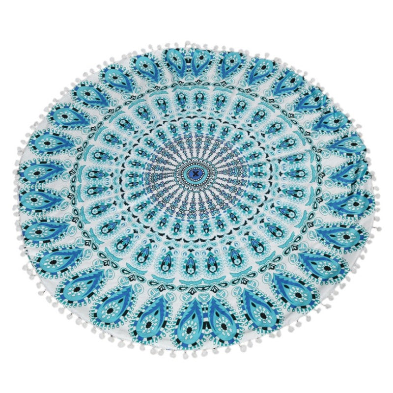 Gradient Floral Cushion Cover