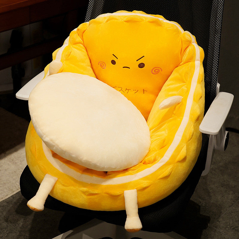 Thick Cartoon Animation Conjoined Seat Cushion