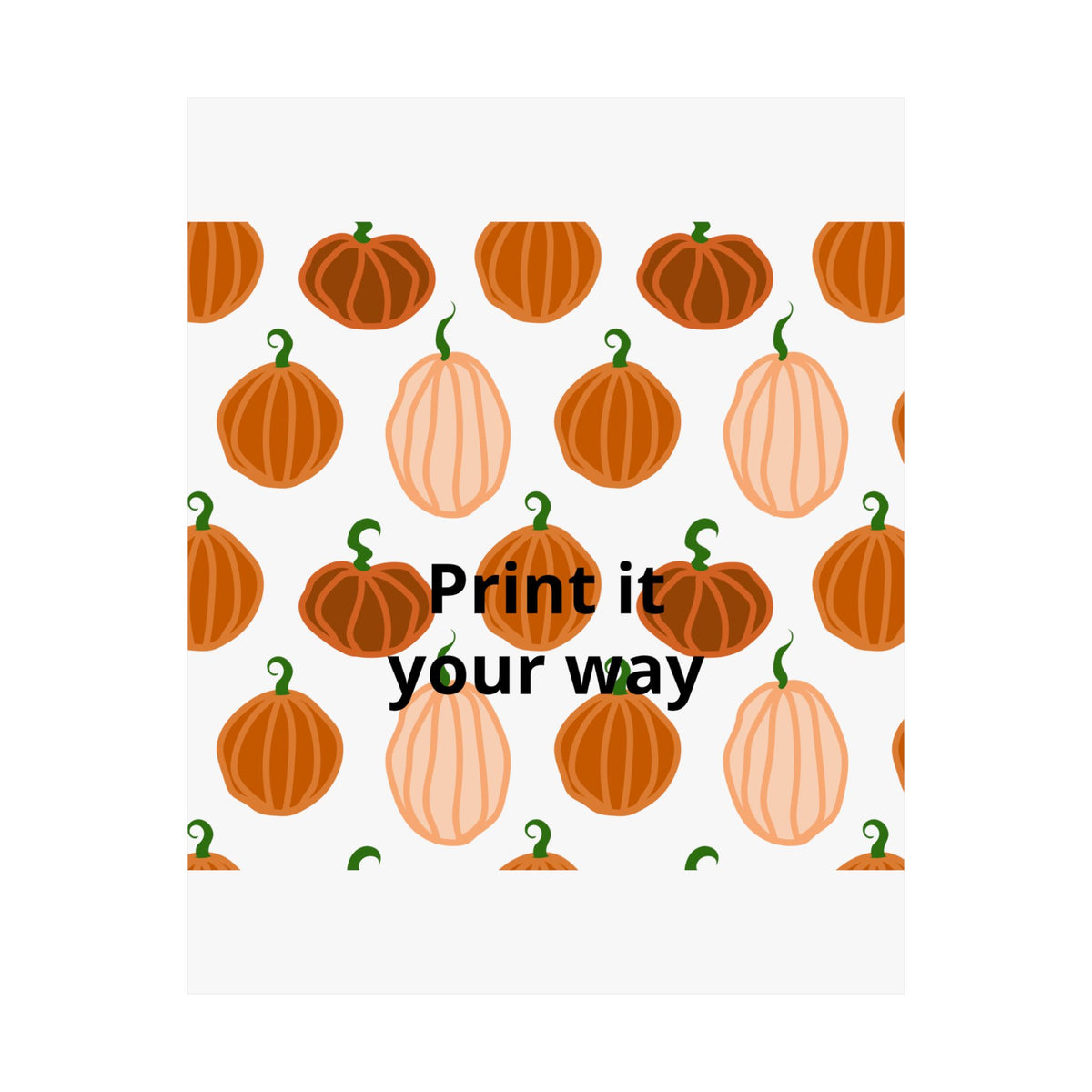 Matte Vertical Posters