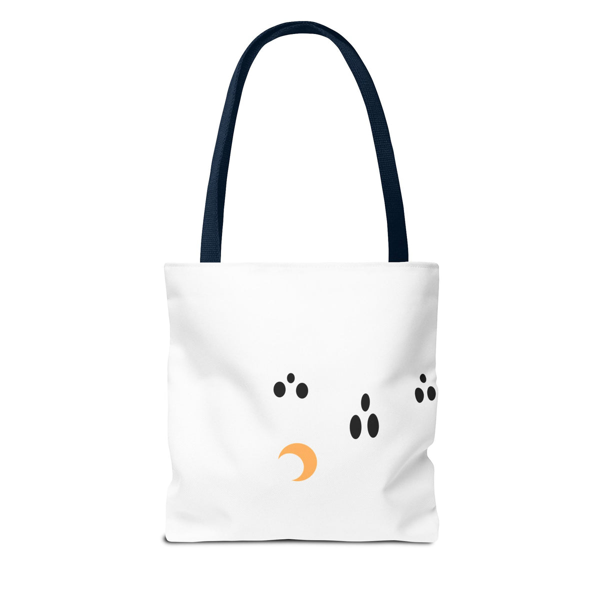 Ghost Trio Moon Tote Bag — Cute Halloween Ghosts AOP Tote