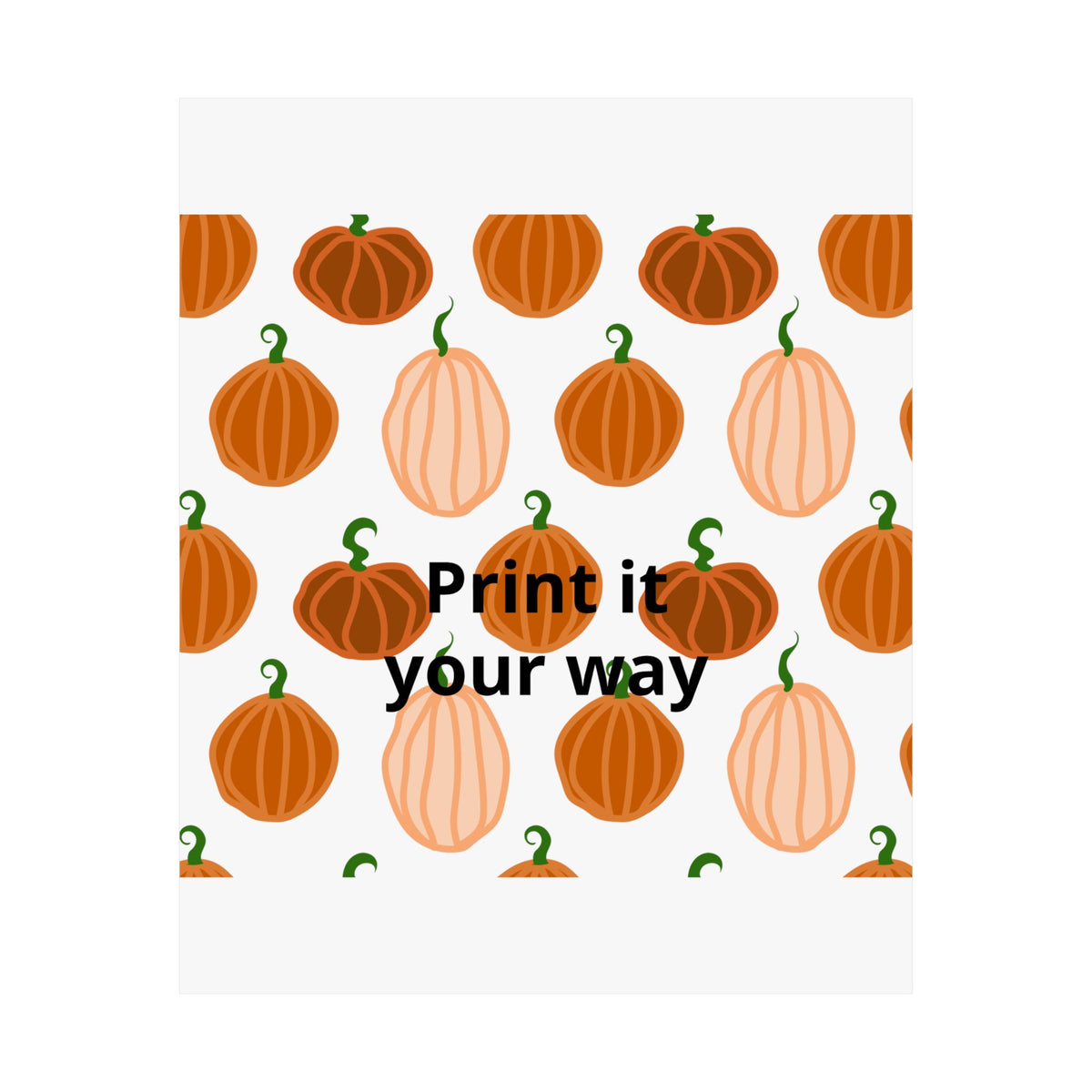 Matte Vertical Posters