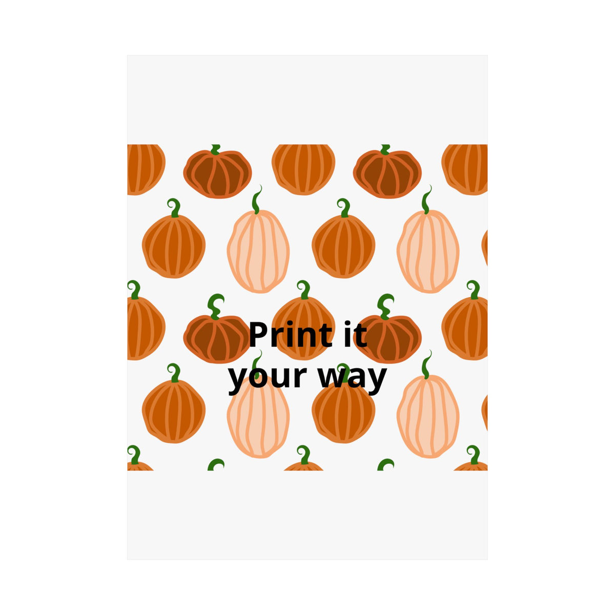 Matte Vertical Posters
