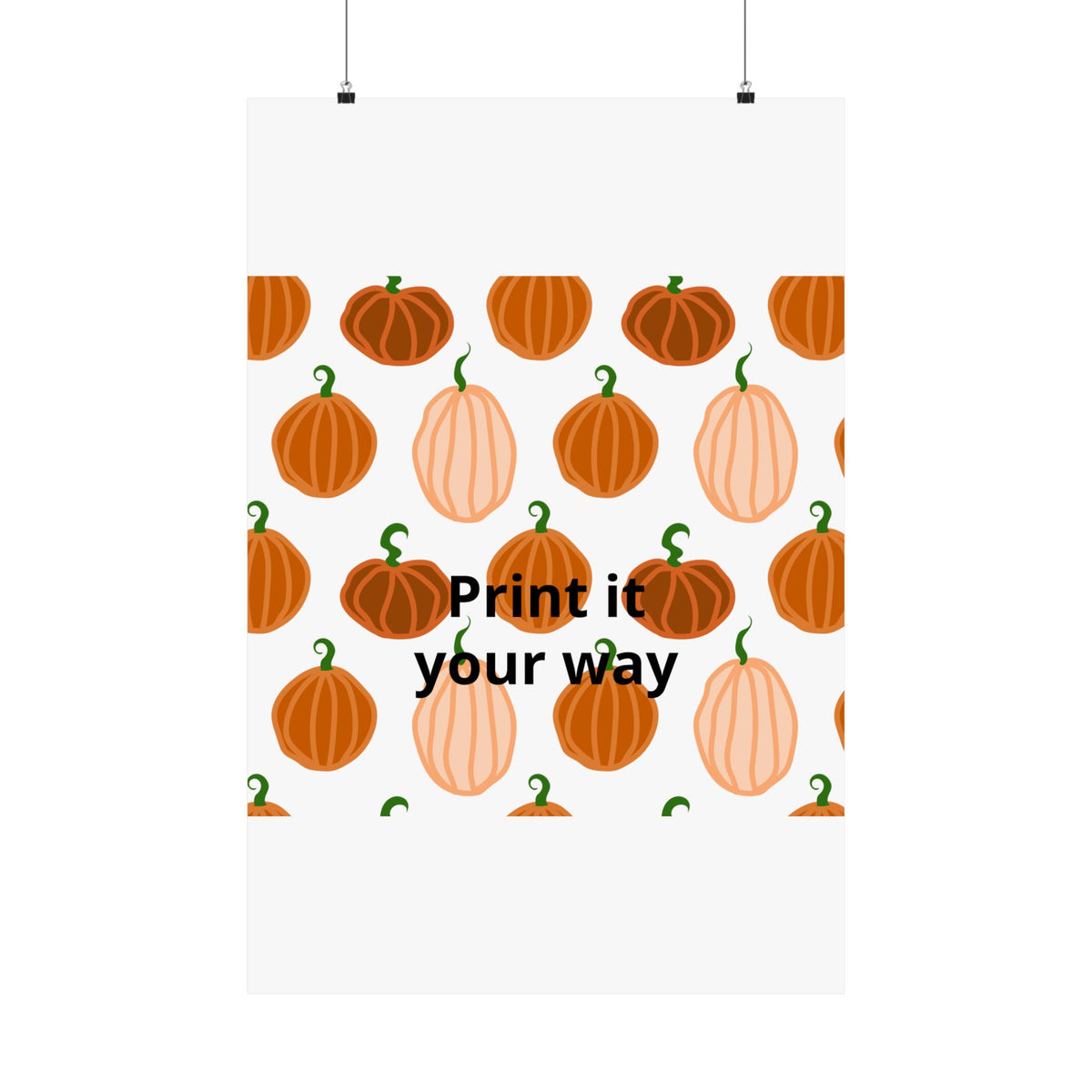 Matte Vertical Posters