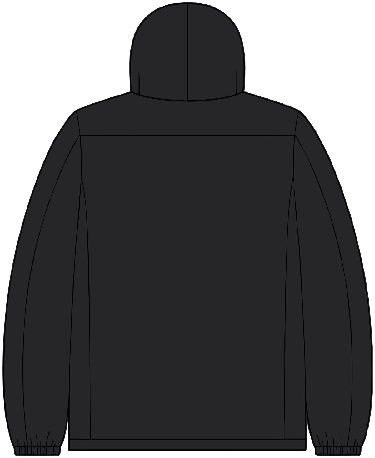 Men's Colorblock 3-in-1 Waterproof Jacket — Navy Hooded Outerwear with Logo