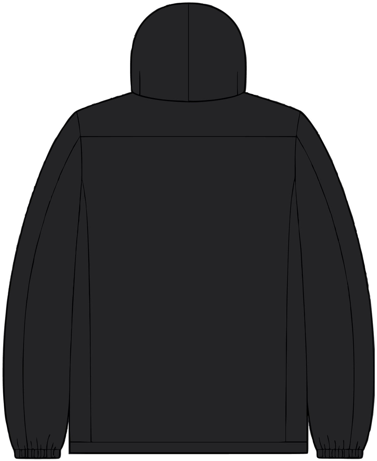 Men's Colorblock 3-in-1 Waterproof Jacket — Navy Hooded Outerwear with Logo