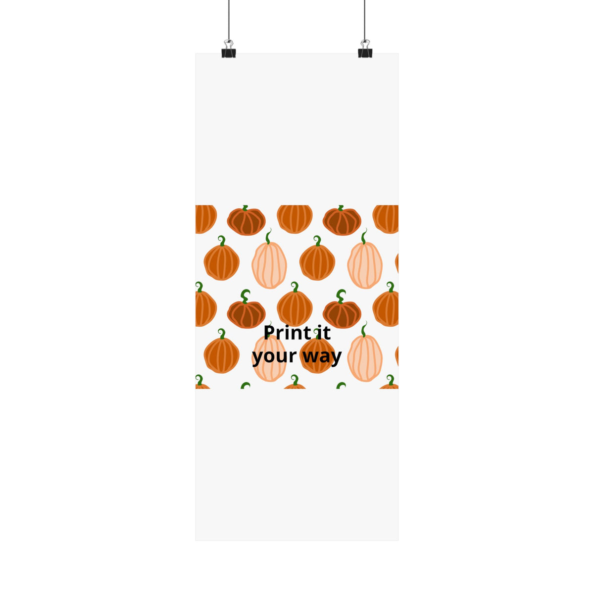 Matte Vertical Posters