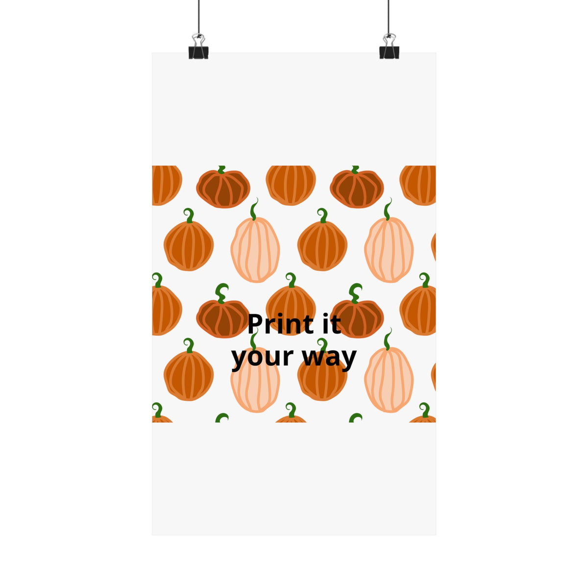 Matte Vertical Posters