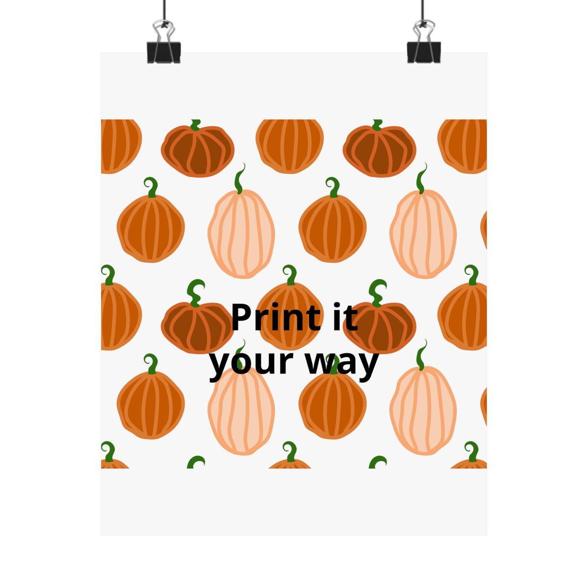 Matte Vertical Posters