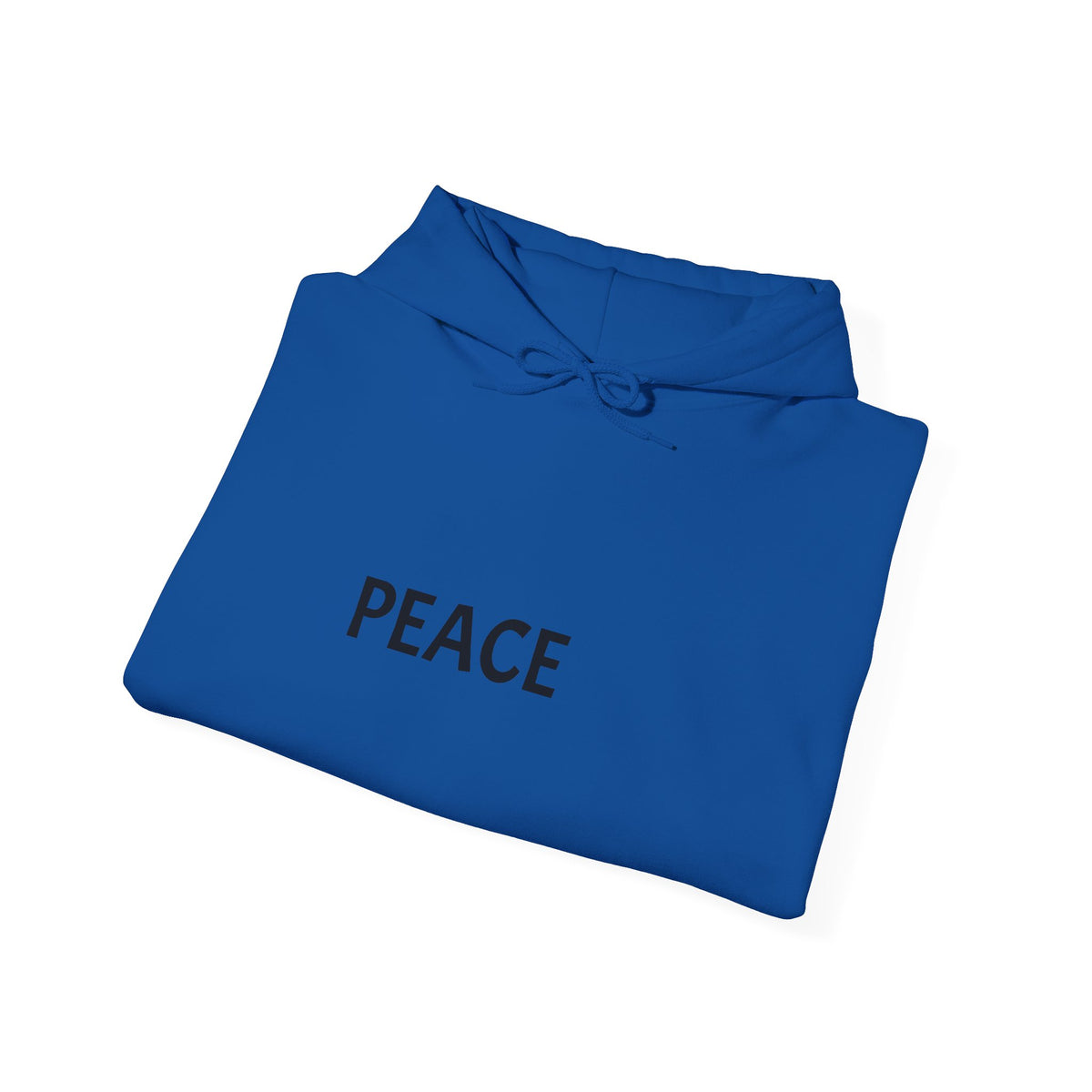 Peace Minimal Hoodie — Simple 'PEACE' Graphic Pullover