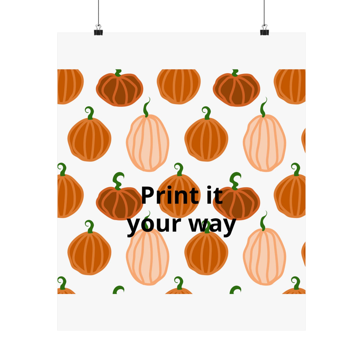 Matte Vertical Posters