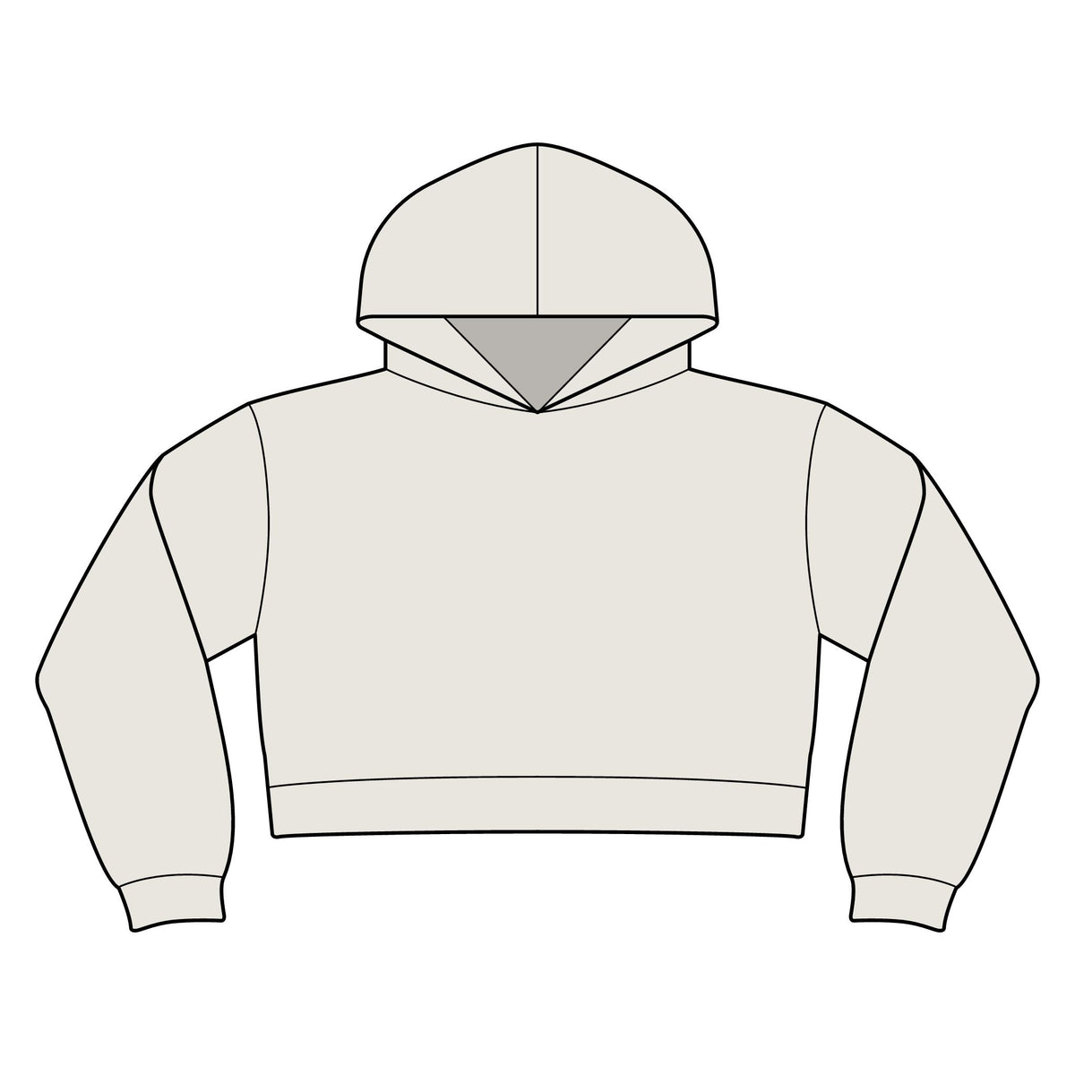 Cropped Hoodie