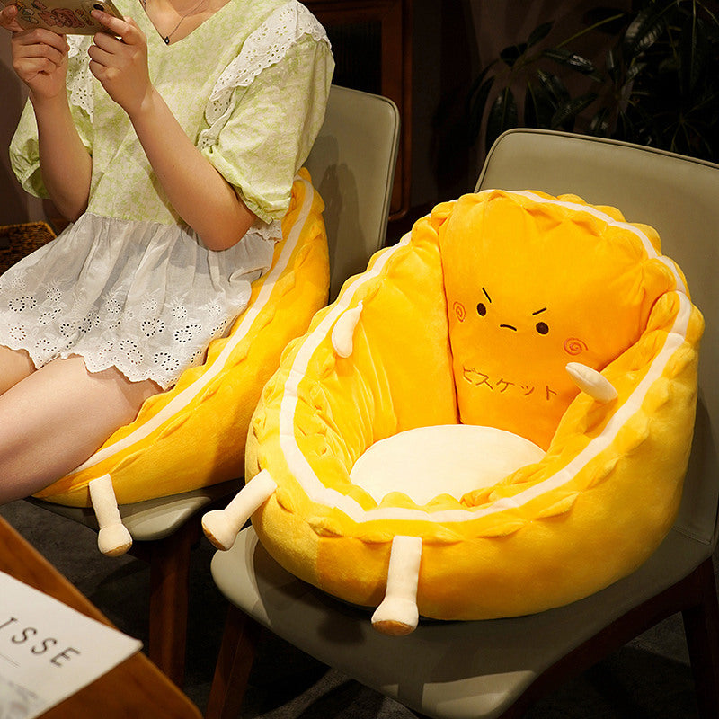 Thick Cartoon Animation Conjoined Seat Cushion
