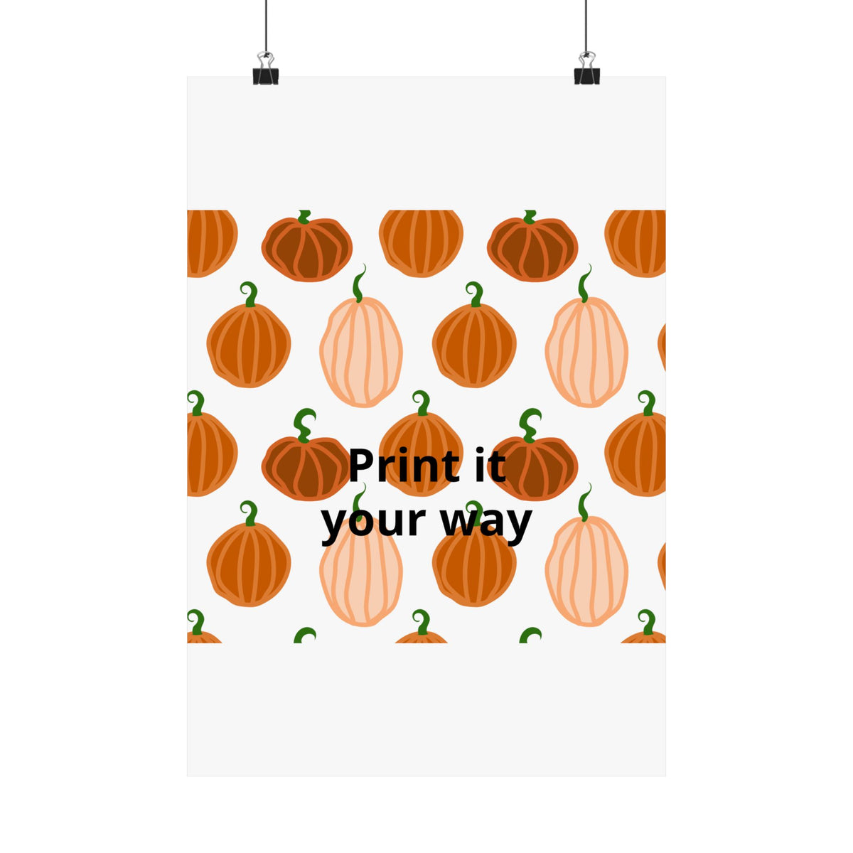 Matte Vertical Posters