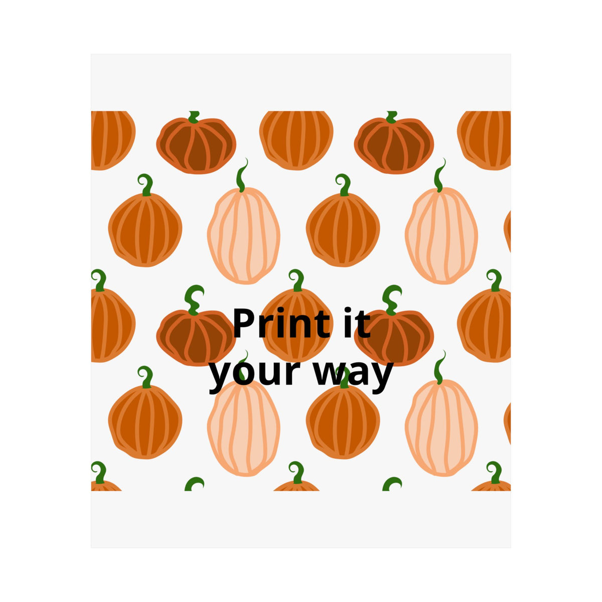 Matte Vertical Posters