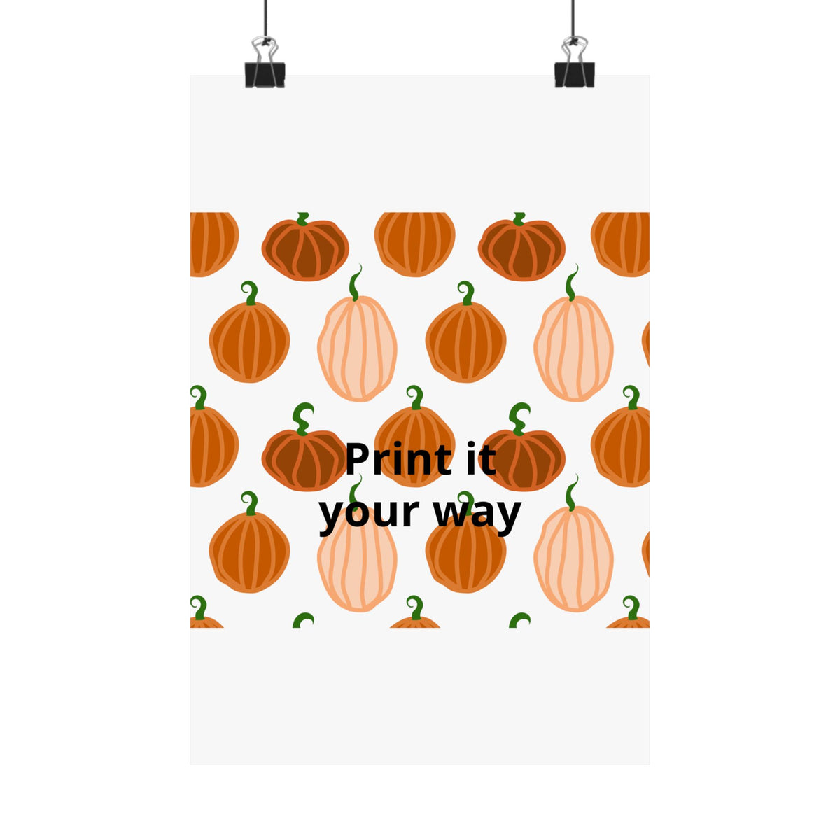 Matte Vertical Posters