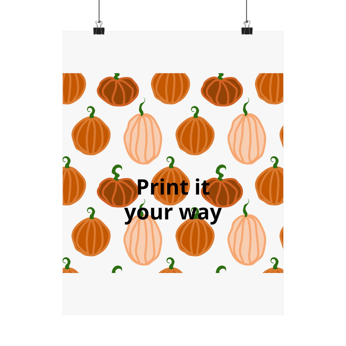 Matte Vertical Posters