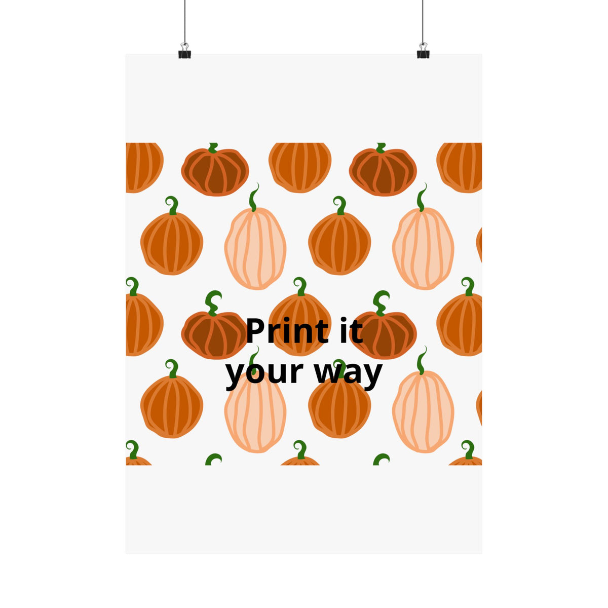 Matte Vertical Posters
