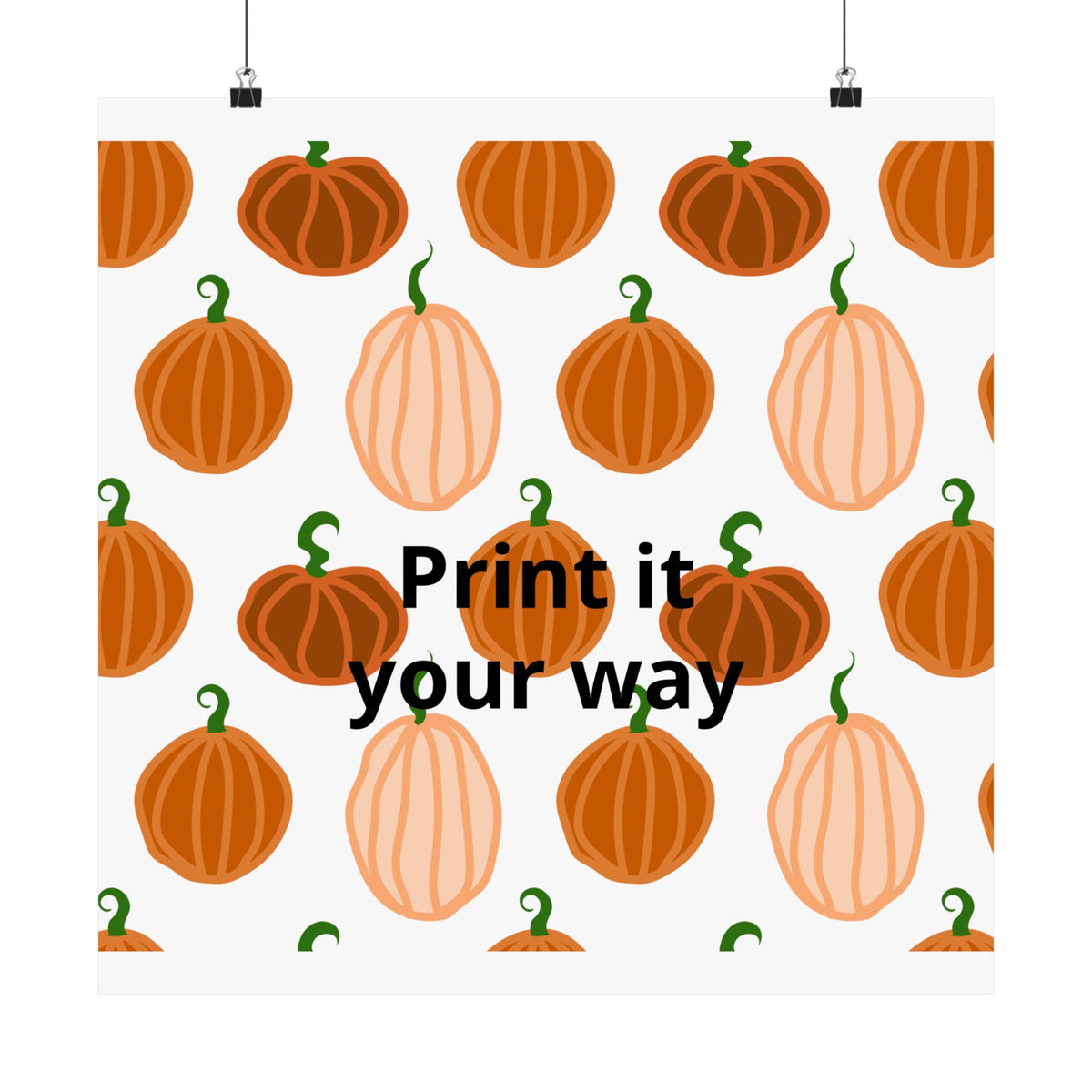 Matte Vertical Posters