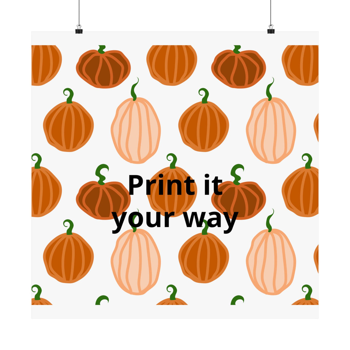 Matte Vertical Posters