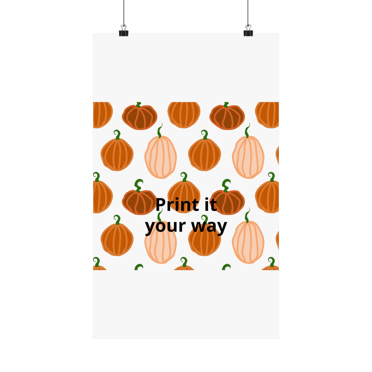 Matte Vertical Posters