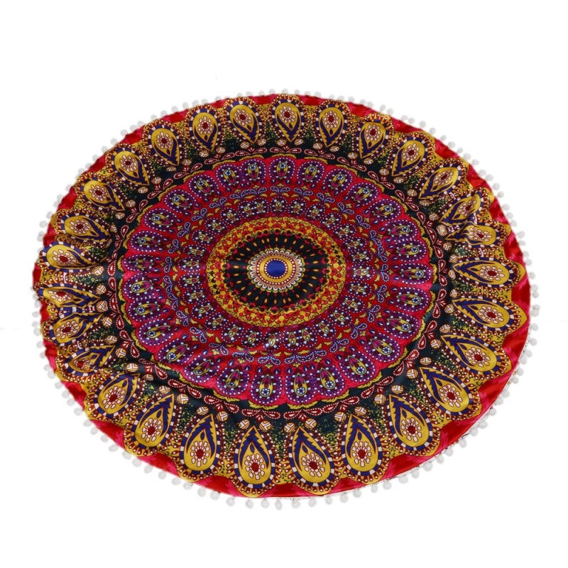 Gradient Floral Cushion Cover