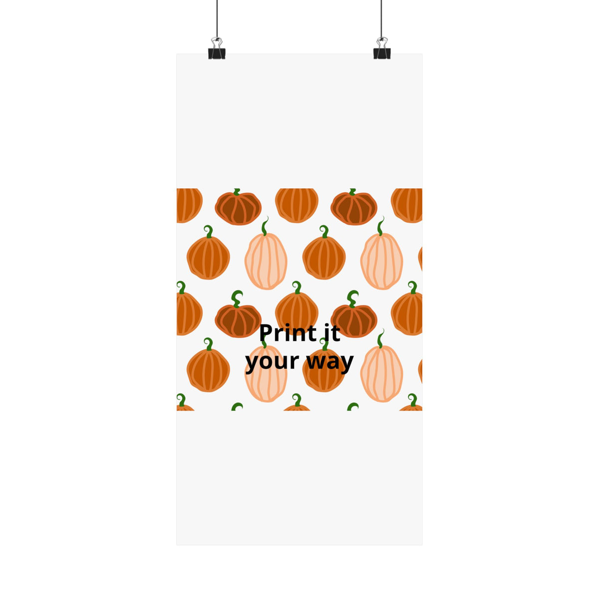 Matte Vertical Posters