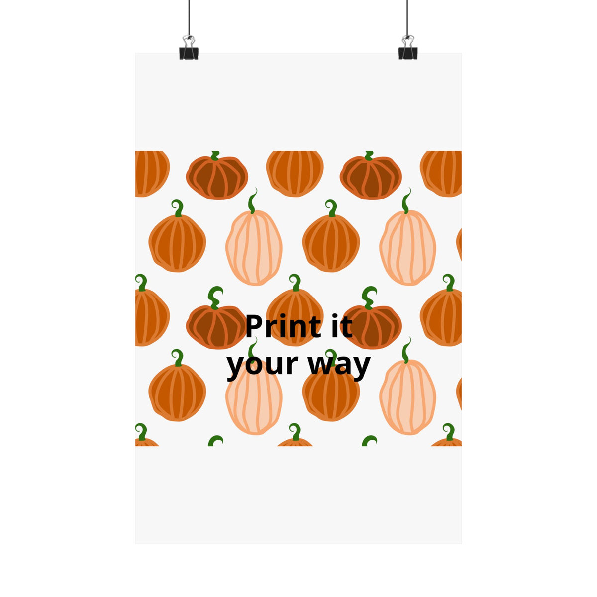 Matte Vertical Posters