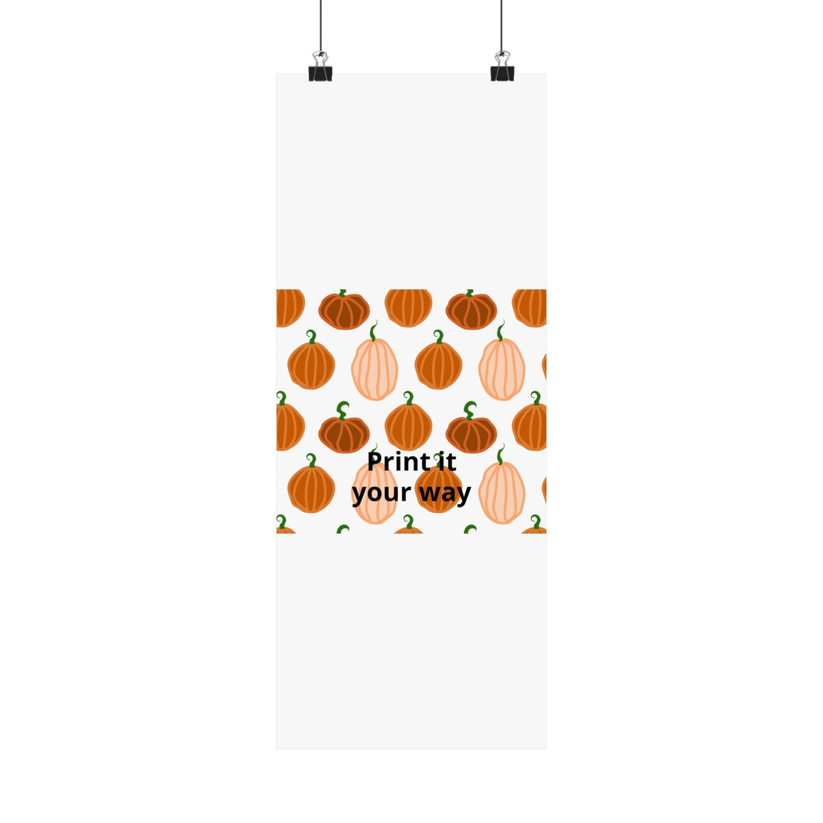 Matte Vertical Posters