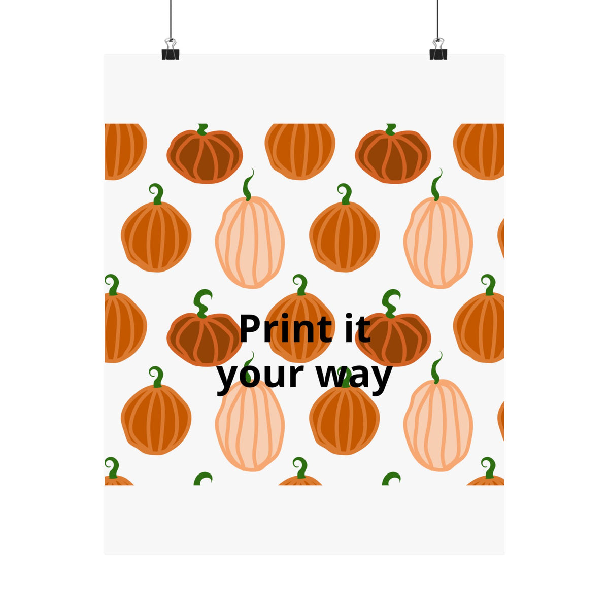 Matte Vertical Posters