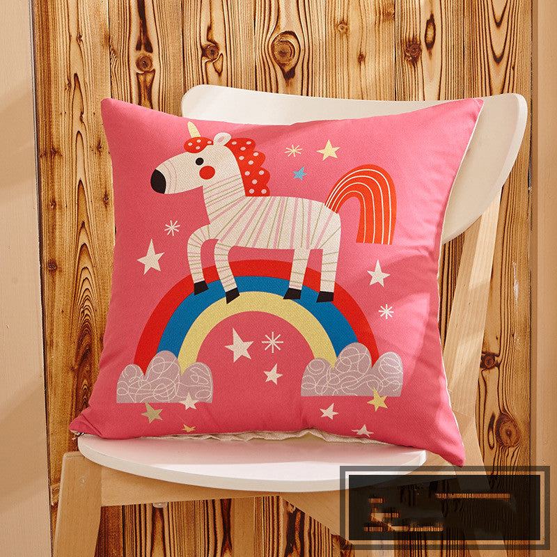 Custom Cartoon Sofa Pillow Cushion for Office and Car