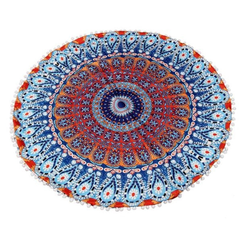 Gradient Floral Cushion Cover