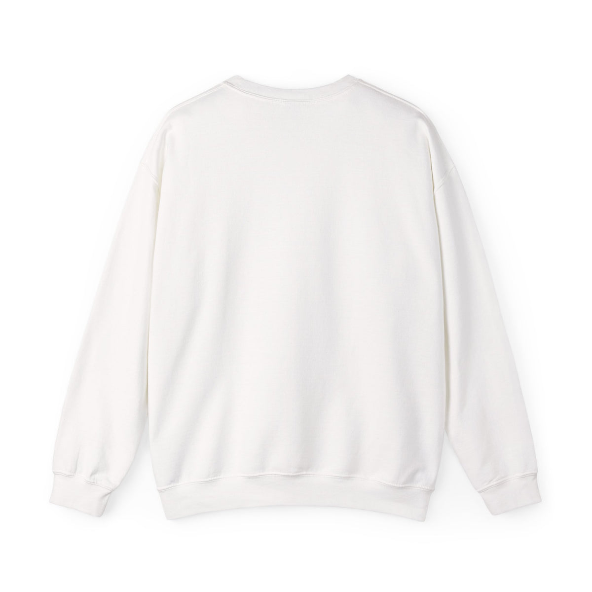Crewneck Sweatshirt — Abstract Brown Geometric Pattern
