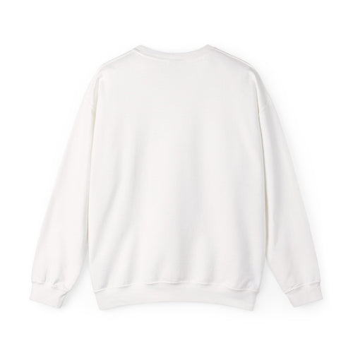Crewneck Sweatshirt — Abstract Brown Geometric Pattern