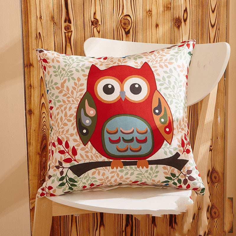 Custom Cartoon Sofa Pillow Cushion for Office and Car