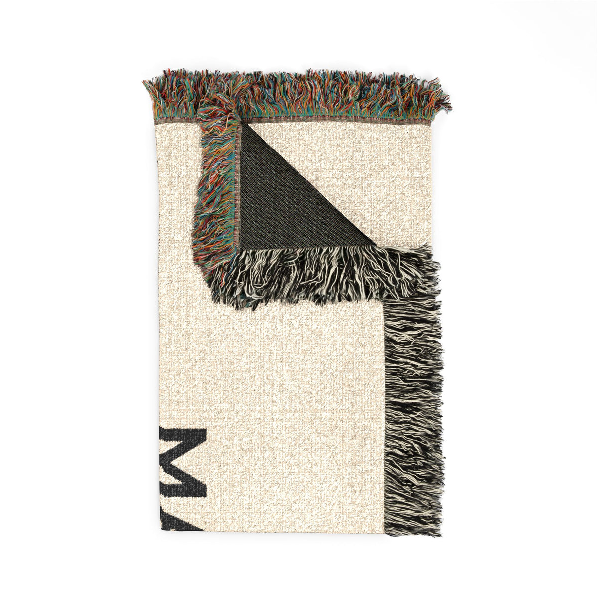 Mama of the Birthday Dude Woven Blanket