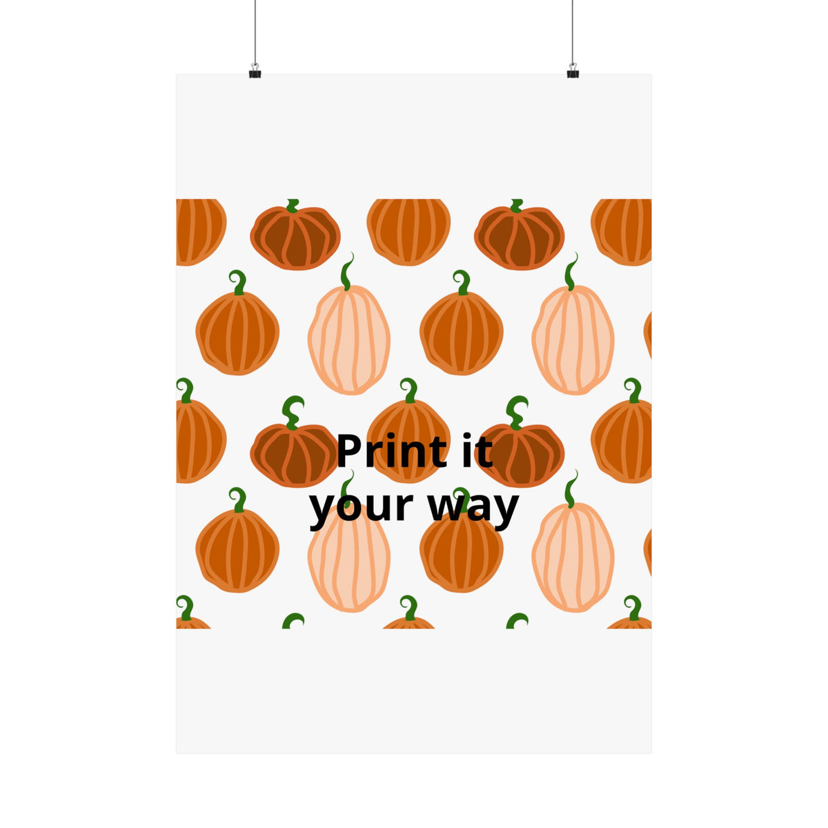 Matte Vertical Posters