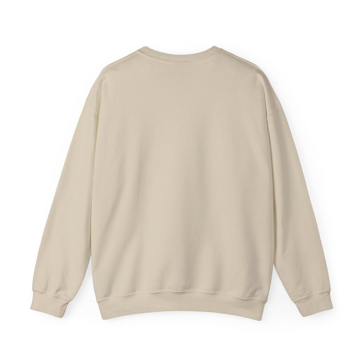 Crewneck Sweatshirt — Modern Geometric Brown Pattern