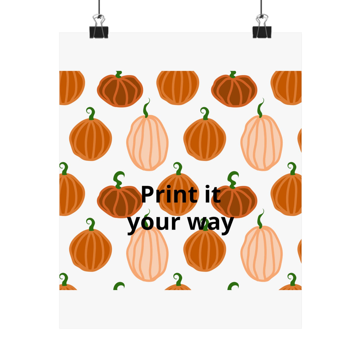 Matte Vertical Posters