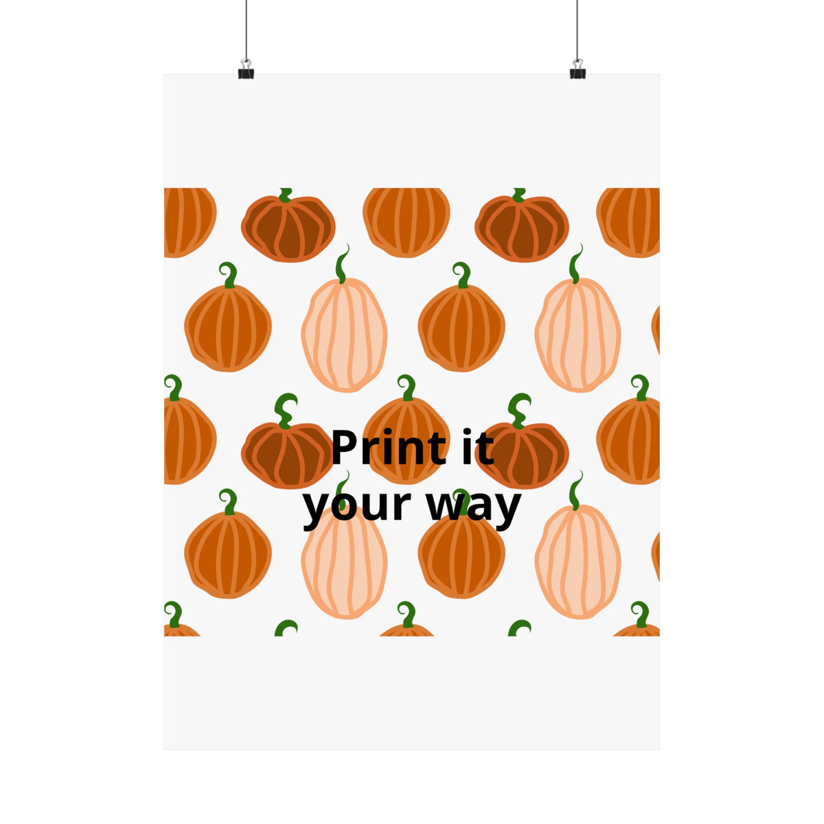 Matte Vertical Posters