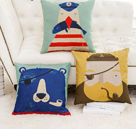 Custom Pillow and Cushion Covers with Design