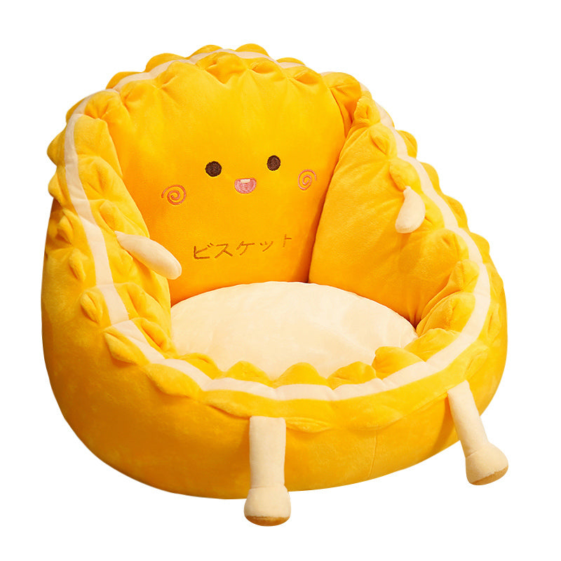 Thick Cartoon Animation Conjoined Seat Cushion