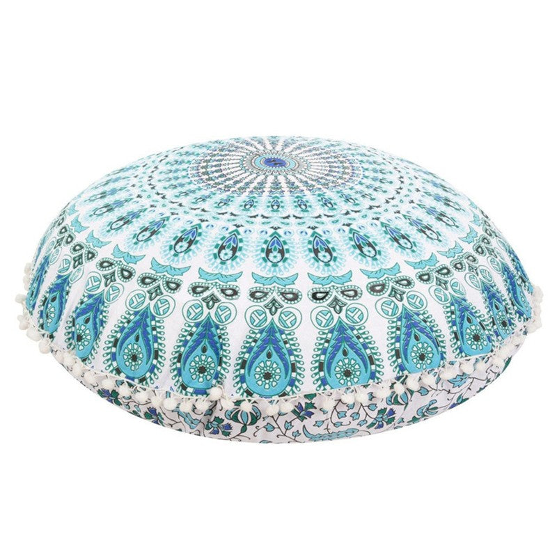 Gradient Floral Cushion Cover
